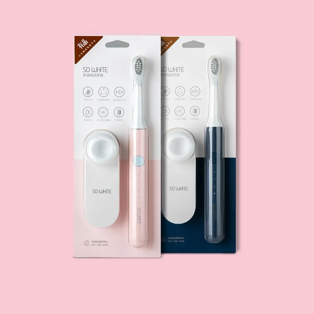 Xiaomi Mijia SO WHITE Sonic электрическая зубная щетка IPX7 Водонепроницаемая Глубокая