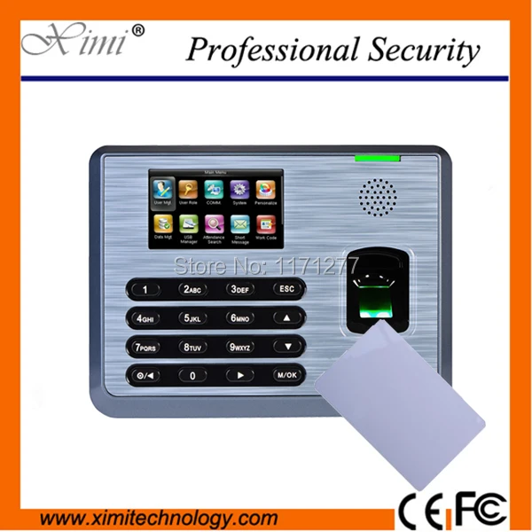 Biometric attendance system with Mi fare and fingerprint