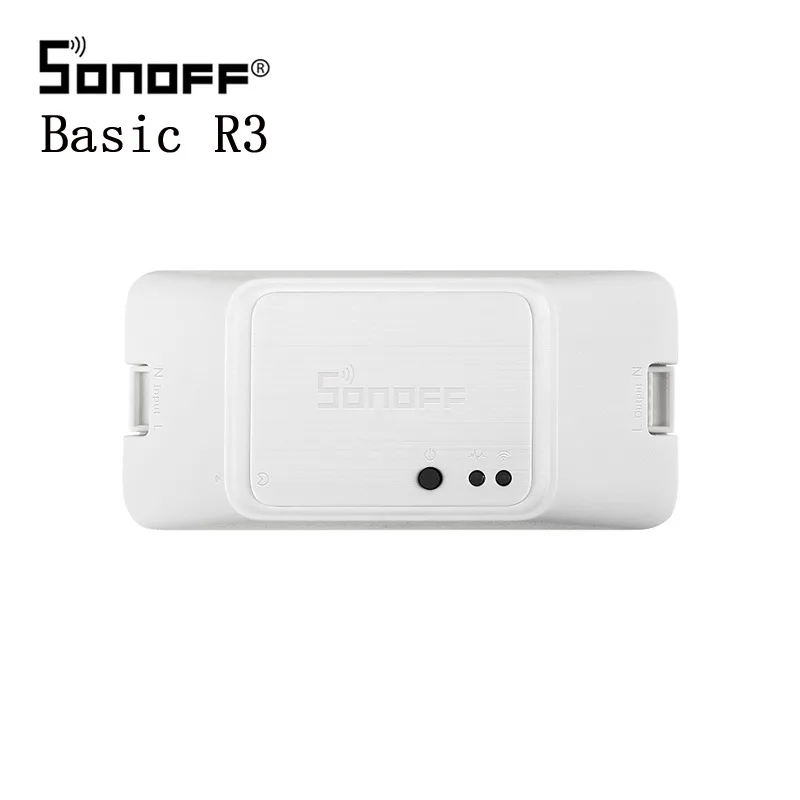 

Sonoff Basic R3 RFR3 RF433 Smart Wifi Switch Relay Wireless Remote Control Ewelink App Works With Alexa Google Home IFTTT