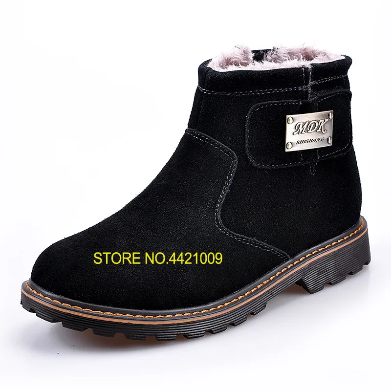 

2018 winter leather boots with high snow boots, men's casual shoes, men's shoes, men's shoes. winter boots