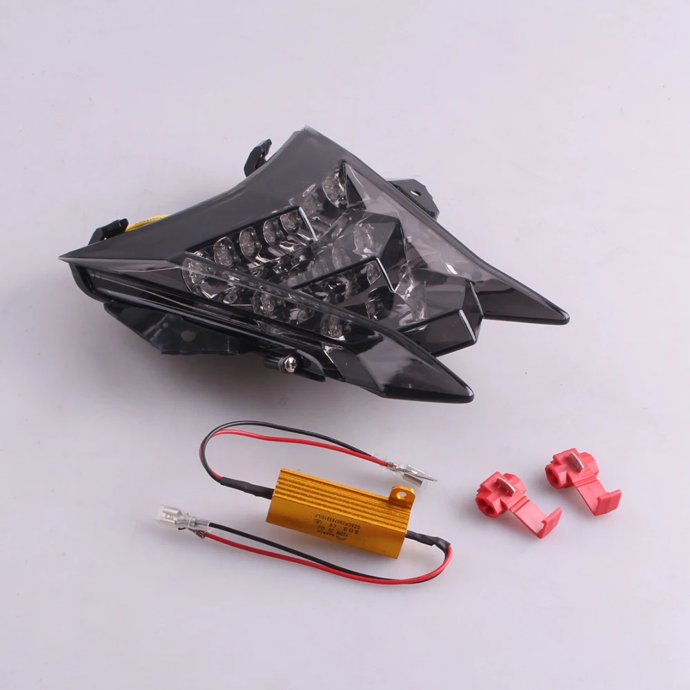 

For BMW S1000RR 2010 2011 2012 2013 LED Rear Tail Brake Light Turn Signal Lamp Integrated Smoke