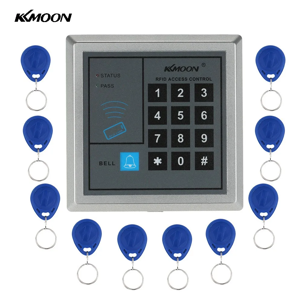 RFID замок KKmoon 125 кГц с 10 брелками|rfid door access|door accessdoor access control |