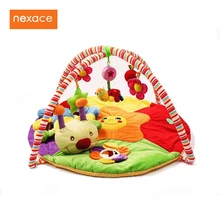 Baby Toy Gym Mat Play Rug Musical Carpet Children Caterpillar