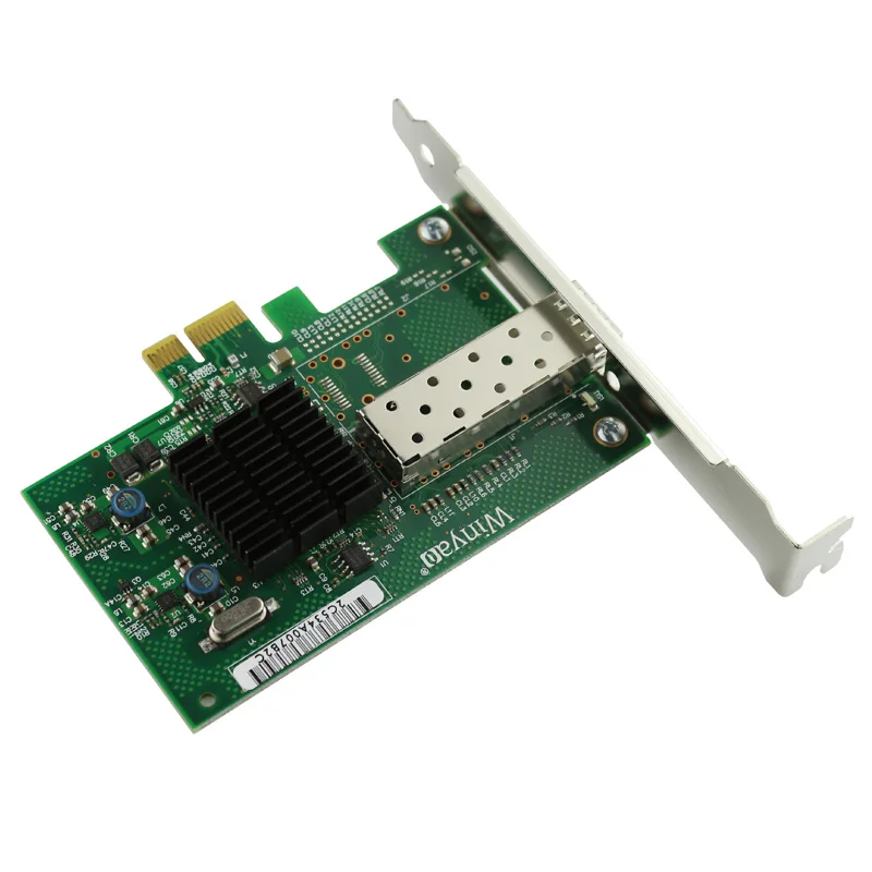 1 порт Fibre Channel NIC Card PCI E x1 Gigabit Ethernet адаптер JL82576EB чипсет|card bus adapter|adapter weavercard audio |