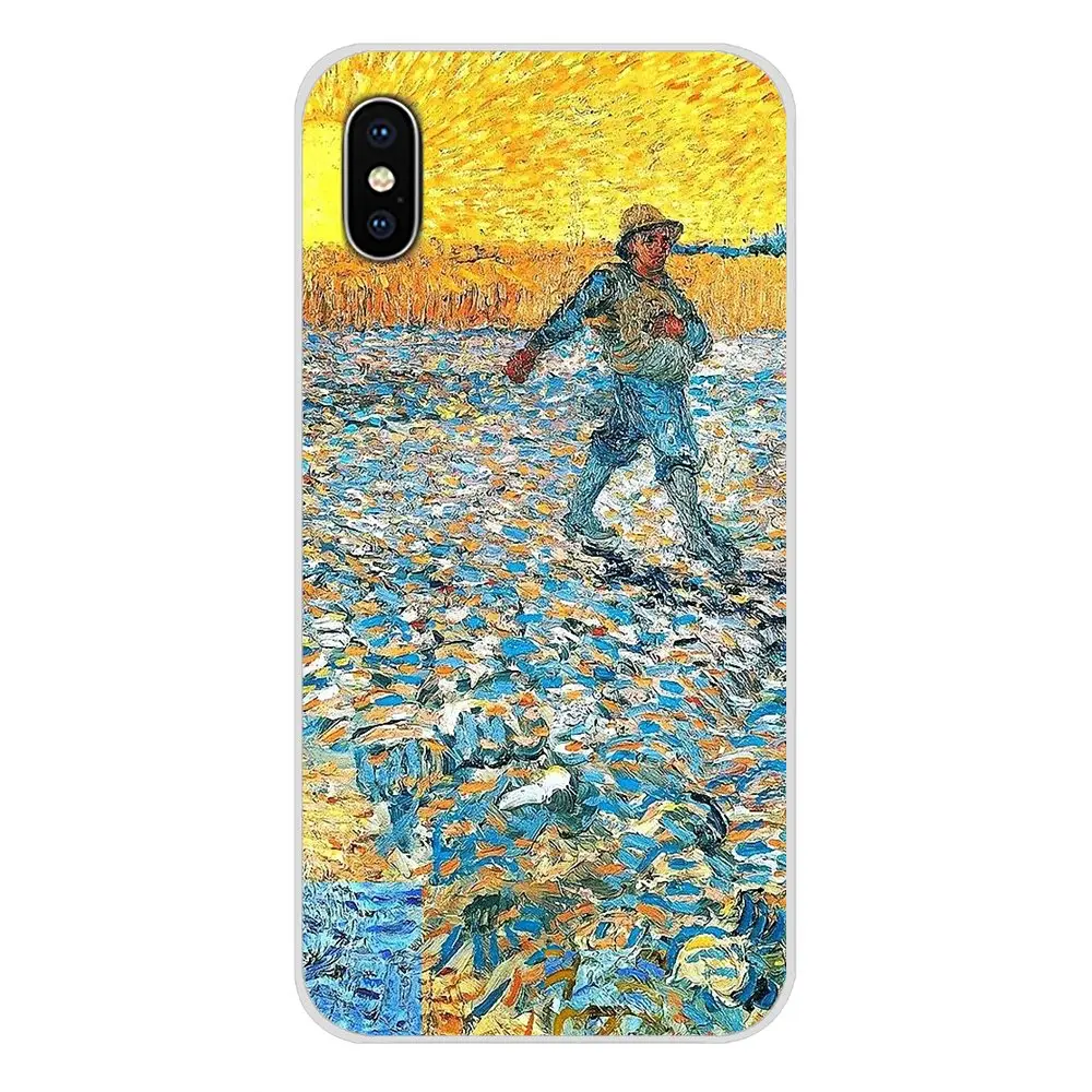 Ван Гог для Samsung Galaxy A5 A6S A7 A8 A9S Star J4 J6 J7 J8 Prime Plus 2018 аксессуары чехлы