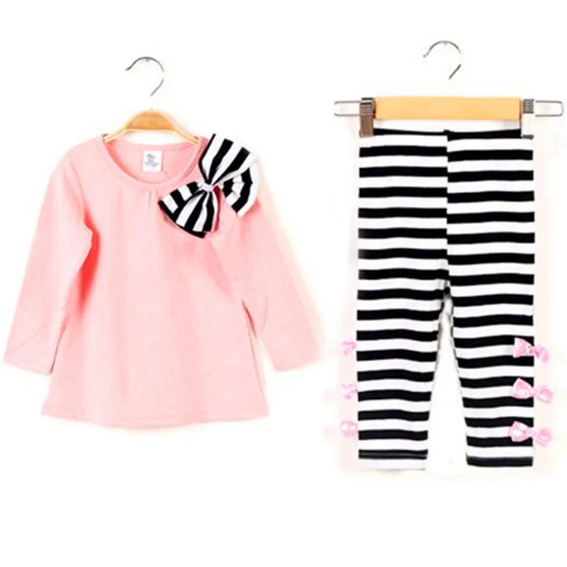 Новинка 2020 комплекты одежды для девочек Модная стильная одежда футболка с