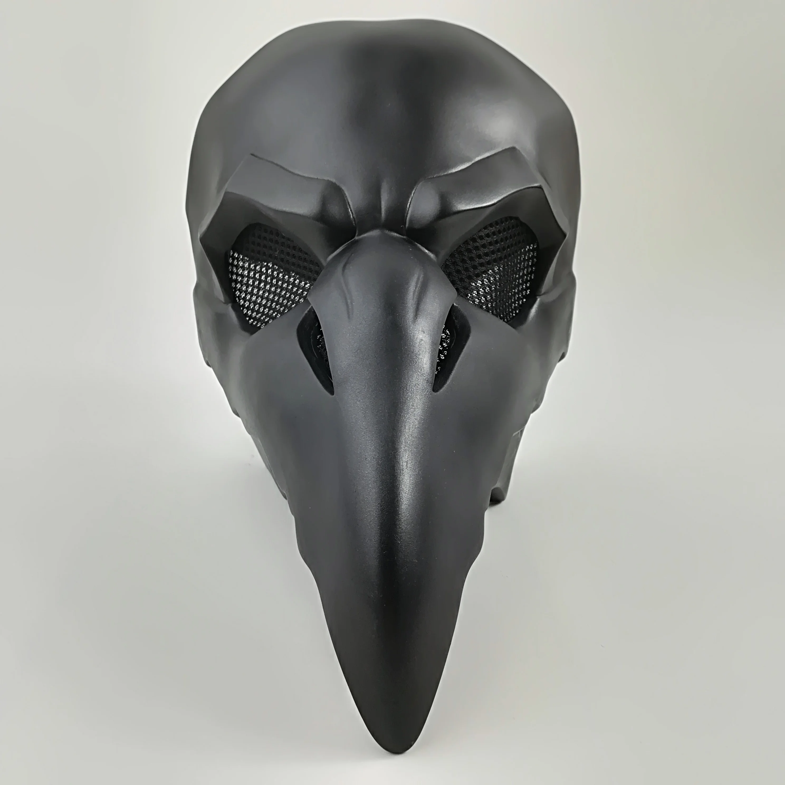 Крутая виниловая маска в стиле ретро рок OW панк ворона Жнеца Nevermore черные маски