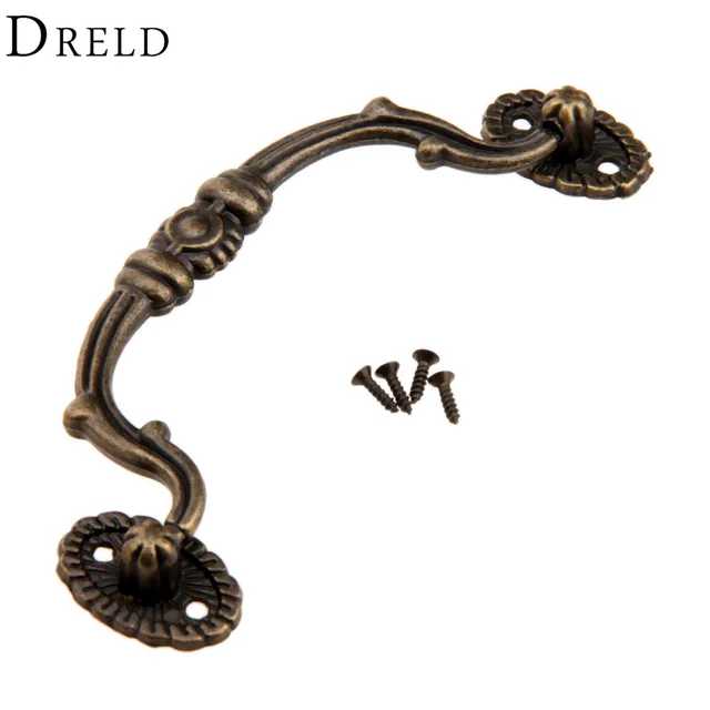 100mm Antique Brass Cabinet Knobs And Handles Retro Furniture Knobs 100mm Antique Brass Cabinet Knobs and Handles Retro Furniture Knobs Kitchen Drawer Cupboard Pull Handles Furniture - 100mm Antique Brass Cabinet Knobs And Handles Retro Furniture Knobs