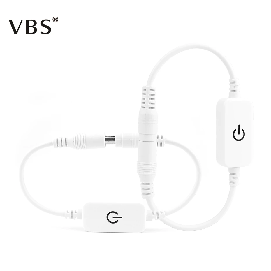 

Touch Sensor ON/OFF Switch Stepless Dimmable light Switch Brightness Adjutment Dimmer Controller For LED Strip Lamp DC 12V-24V