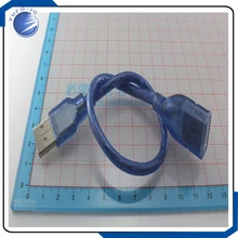 1 шт. USB 30 см удлинитель медный провод Кристальный USB