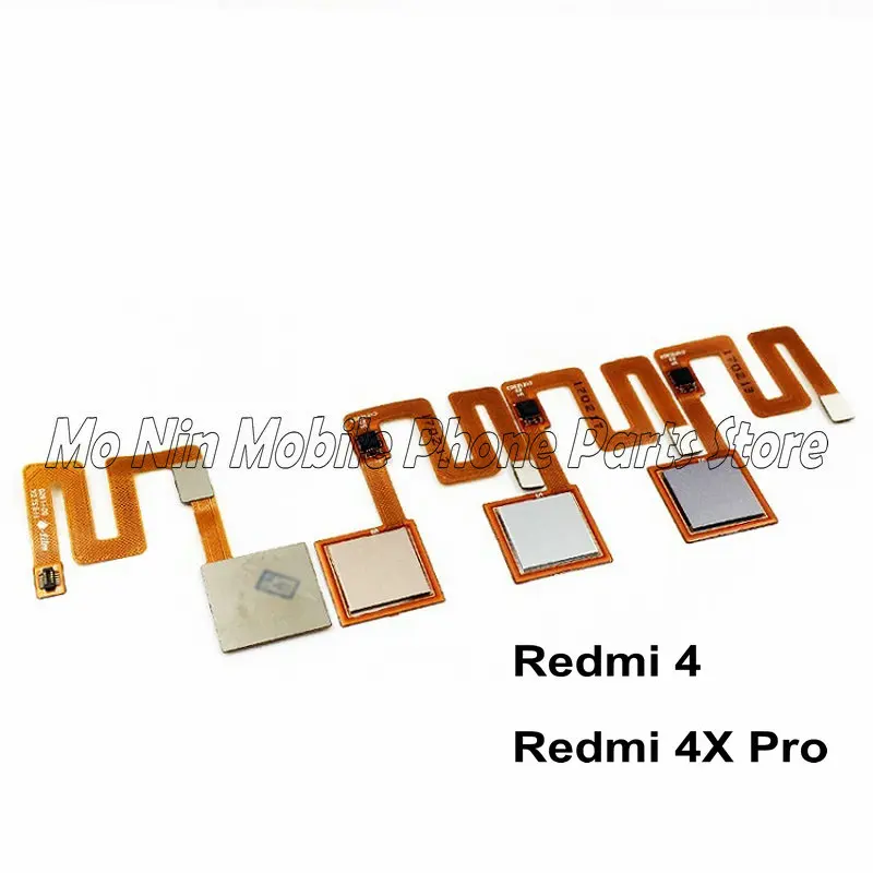 

New Home Button Touch ID Sensor Key For Xiaomi Redmi Note 4 4X 4Xpro Replacement Parts FingerPrint Button Flex Cable