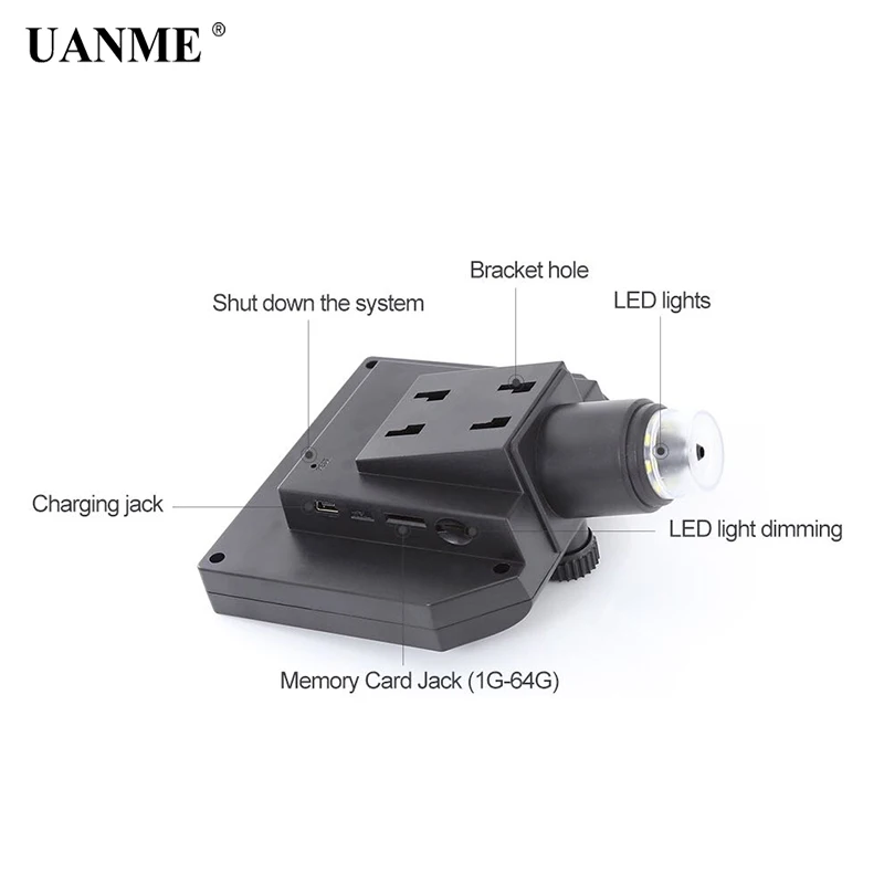 UANME Digital Video Microscope 600X 4.3
