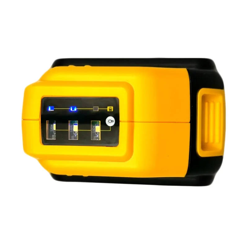 USB источник питания для Dewalt DCB090 12 В/20 в макс беспроводной Электроинструмент литий-ионный аккумулятор USB конвертер адаптер питания