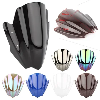 

Universal ​Motorcycle Windscreen 7/8" & 1" Handlebar Mount Windshield for YAMAHA for SUZUKI for KAWASAKI for BMW WindScreen