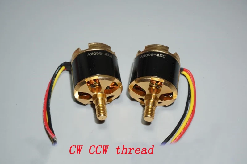 2216 бесщеточный двигатель 12N14P KV860 Moteur CW CCW резьба w/Fix весло гайка fr RC Fix-wing Мультикоптер F450 550 S500 самолет