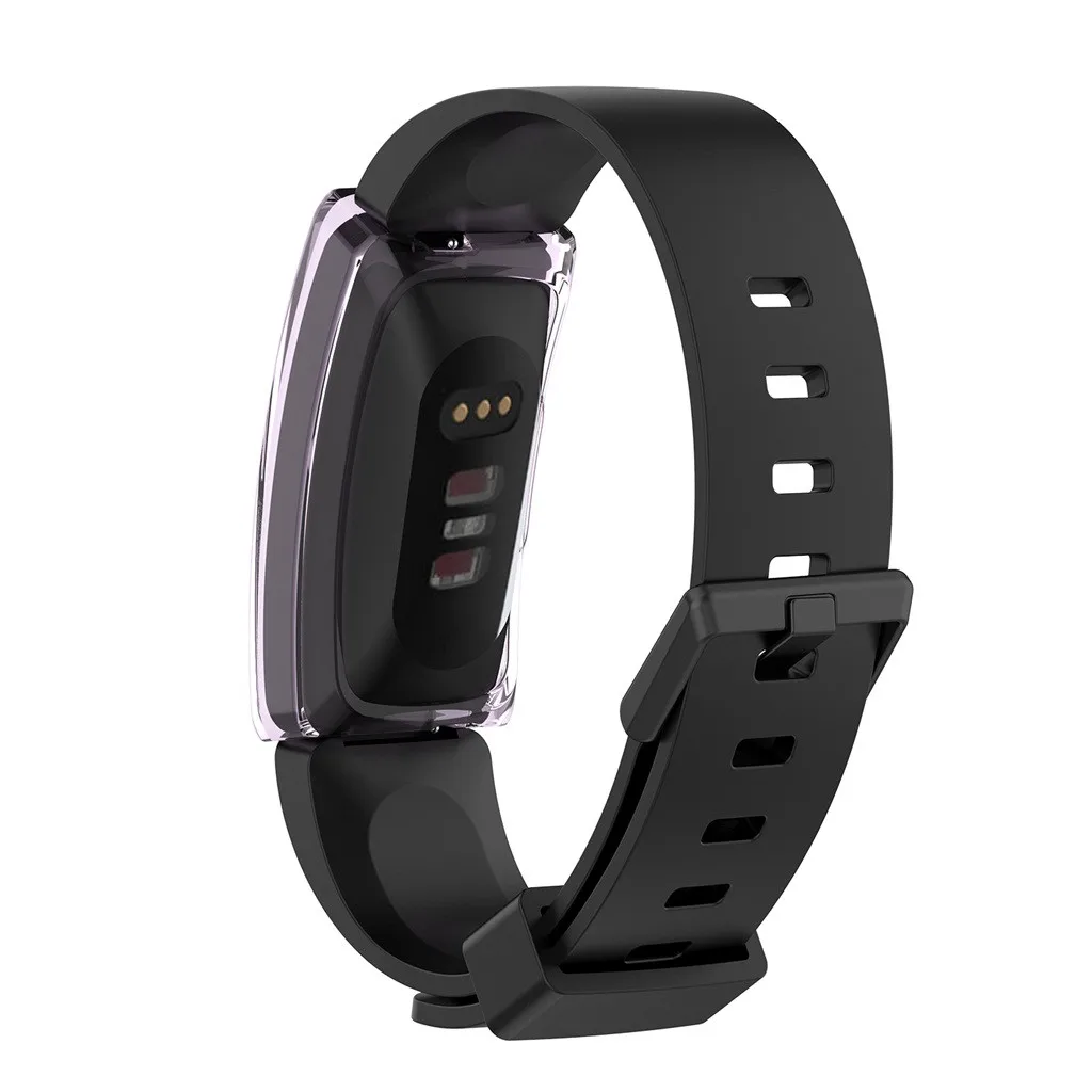 Модный мягкий ультратонкий защитный чехол из ТПУ Для Fitbit Inspire/InspireHR/Ace2, новинка 2019, фиолетовые аксессуары для часов