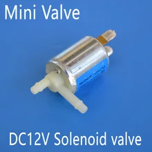 DC12V Электромагнитный клапан мини микро электрический водяной газовый клапан не рекомендуется нормально закрытый