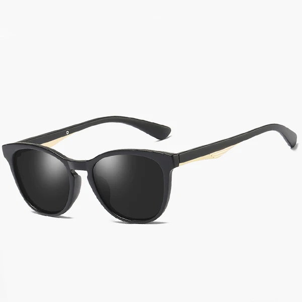 HD поляризованные солнцезащитные очки для мужчин и женщин UV400 крутые очки для вождения винтажные брендовые новые модные солнцезащитные очки - Цвет линз: matte black