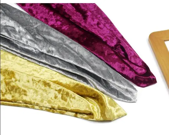 

Gold velvet Diamond luster fabric four-sided stretch gold diamond velvet fabric flannel garment material