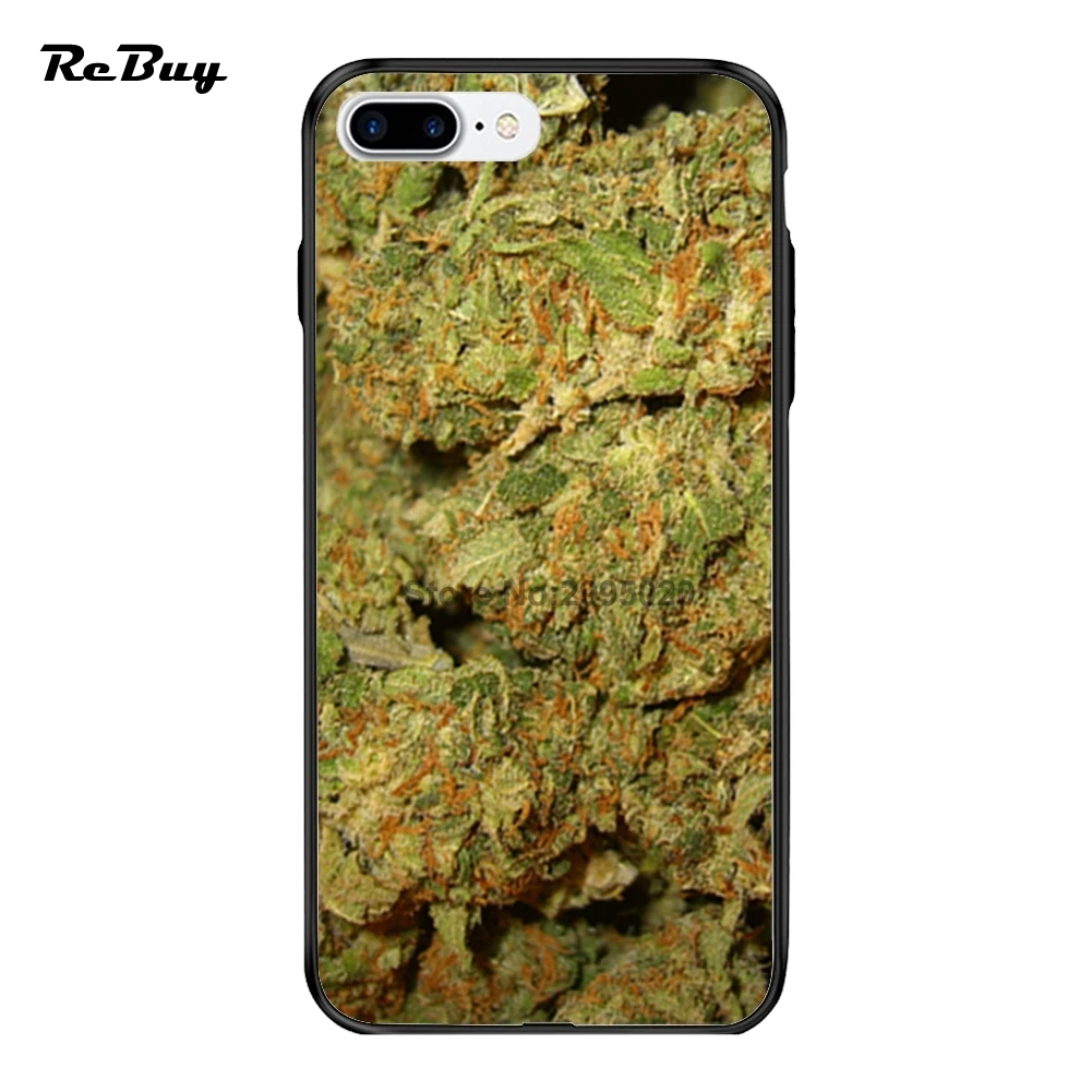 Cannabi Weed Style For Iphone Case 6/7 PC&TPU Covers For Iphone 6Plus