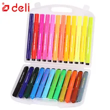 Балык 12/18/24 Цвета/Набор Живопись штамп воды Цвет ручки поставки воды Цвет канцелярские маркеры для эскиз исполнитель канцелярские