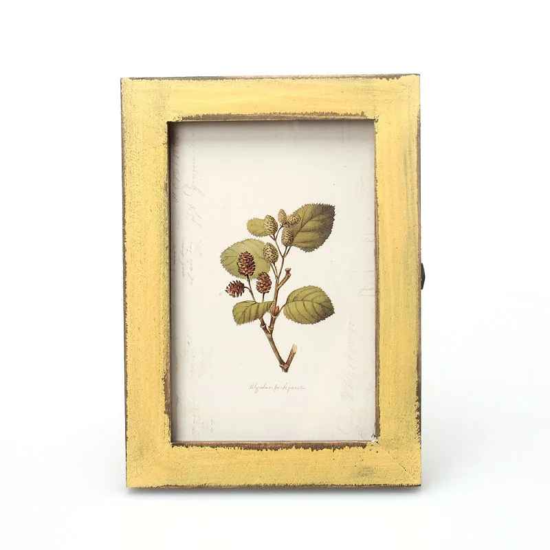 2016 New Overmal Vintage Photo Frame Home Decor Wooden
