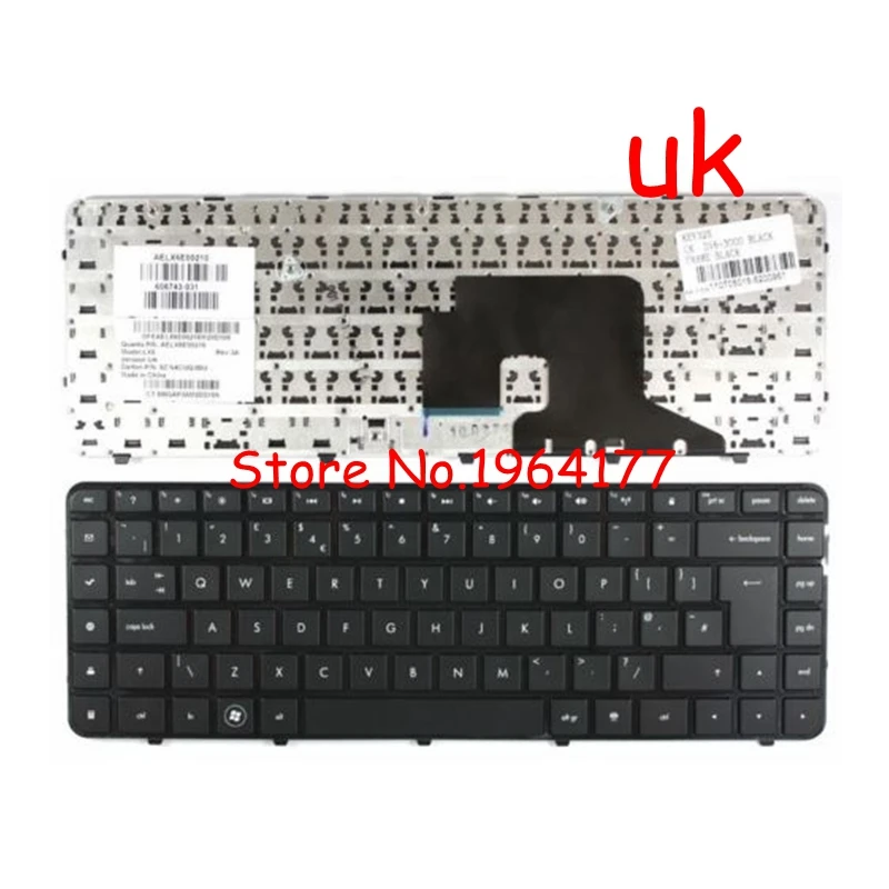 Клавиатура для ноутбука HP Pavilion DV6-3000 DV6-4000 DV6T-3000 DV6-3000ER DV6-3000SB DV6-3000SO UK с рамкой GB |