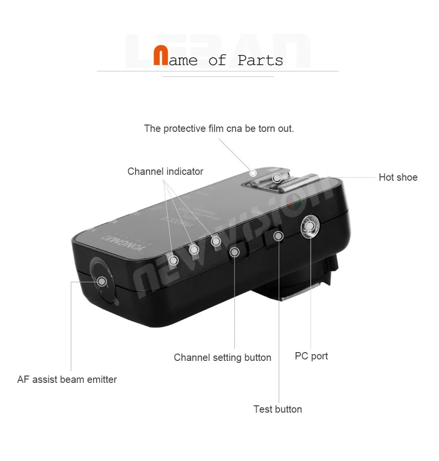 Yongnuo одиночный трансивер YN622 YN-622C II ttl вспышка триггер с HSS для Canon