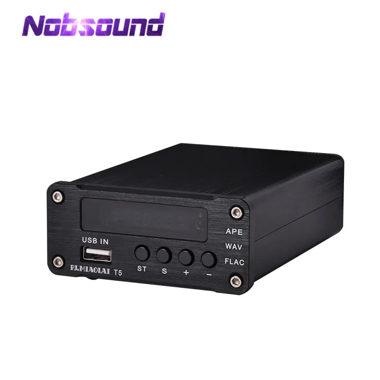 

Nobsound Mini Music Audio Decoding Player HIFI Fiber Coaxial Analog Signal Output Support APE FLAC ANSI MP3