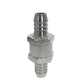 One Way 6/8/10/ 12mm 4  Size Valves Aluminium Alloy Fuel Non Return Check Valve One Way Fit Carburettor 2