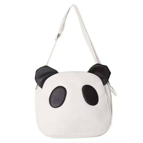 

Wholesale10pcs*NEW Fashion Ladies Girls Cute PU Panda Ear Handbag Shoulder Bag Satchel White