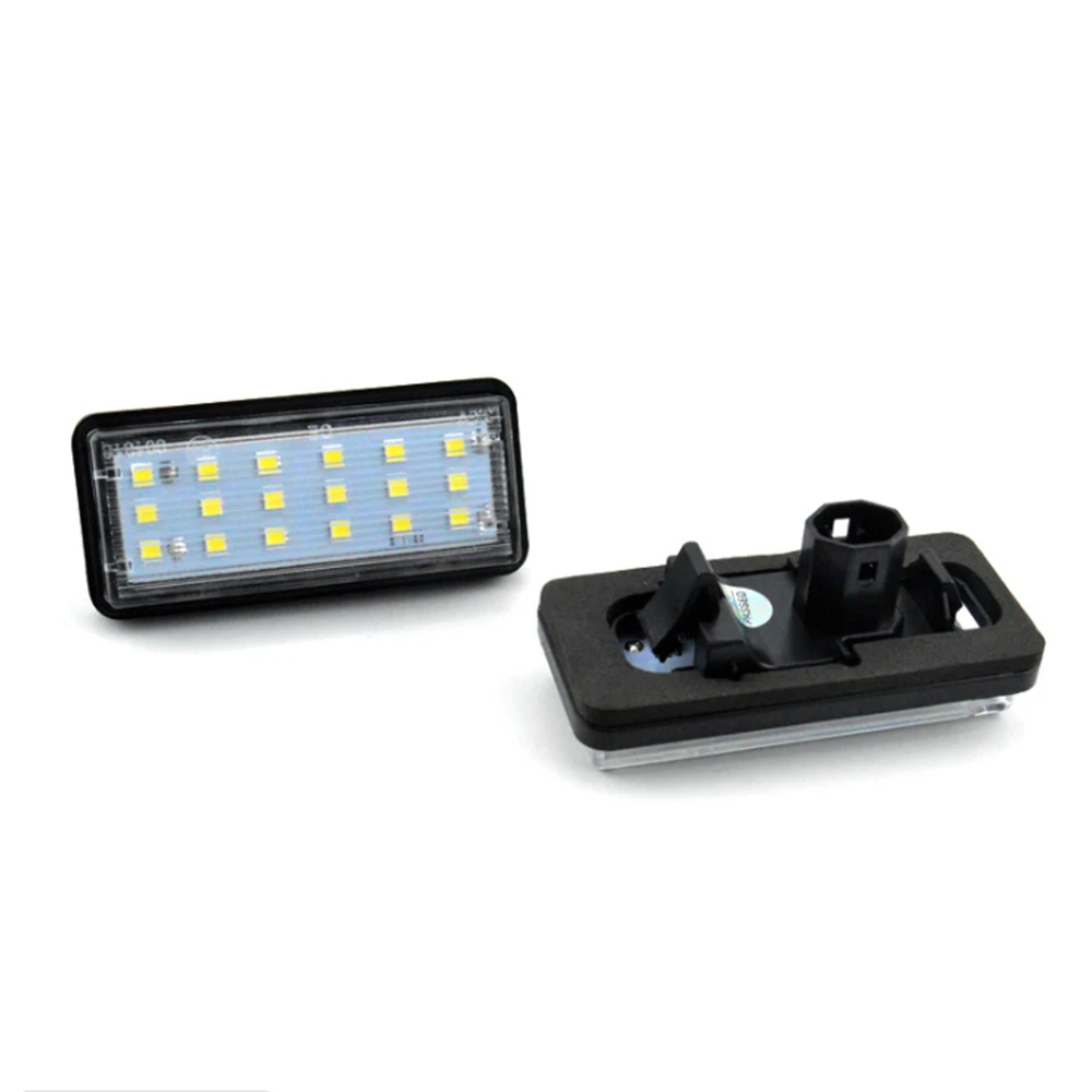 2pcs 18leds License Plate Light For Lx470 Lx570 Gx470 For Toyota Cool