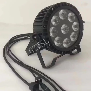 

Christmas Outdoor Light Factory Price 9 Pcs Rgbwa uv 6-In-1 Led Par Ip65 Waterproof Led Par Light