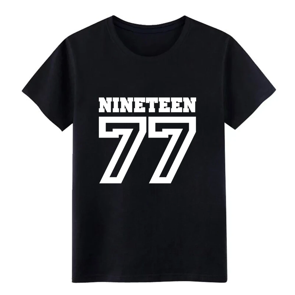 Men's 1977 t shirt Character Short Sleeve O-Neck Letters Anti-Wrinkle Humor Summer Style Pattern |