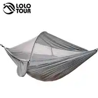 Mosquito Free Netting Hammock 2 Person Camping Tent Portable Survivor With Net Hanging Swing Hammc Bed Use Hamak