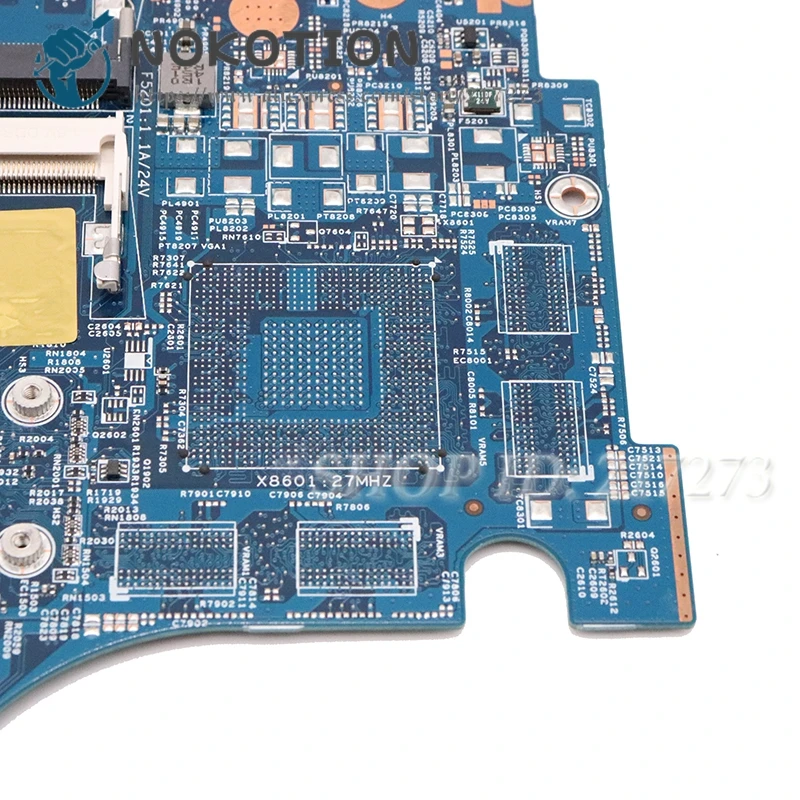 discount  NOKOTION laptop motherboard For Acer V Nitro VN7-571 VN7-571G NBMQJ11006 NB.MQJ11.006 448.02F08.001