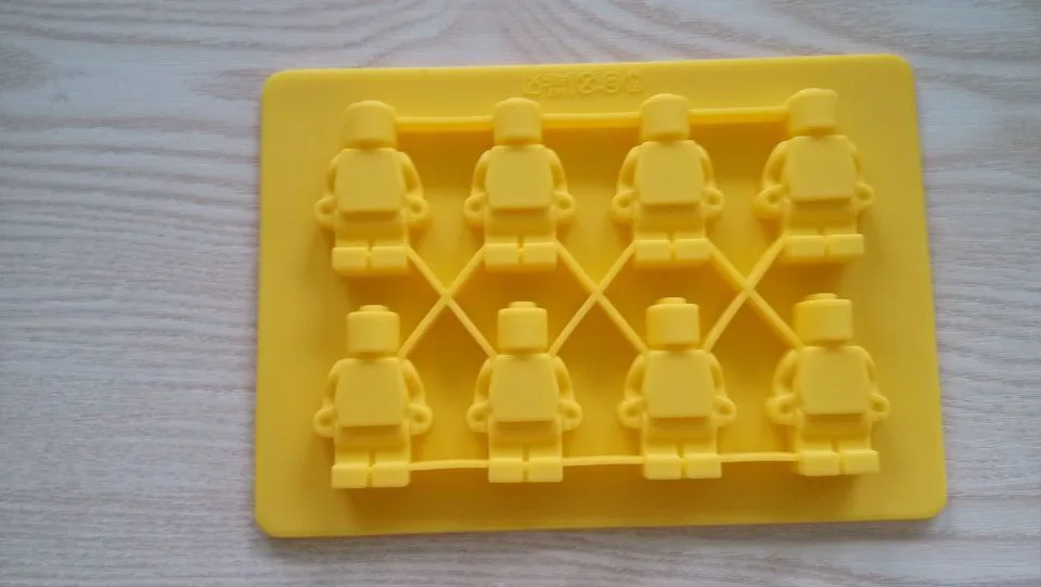 Lego Toy Shape Silicone Fondant Chocolate Mould Lego Toy Shape Silicone Fondant Chocolate Mould