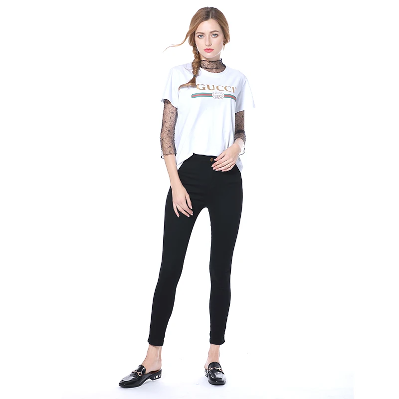 Джинсы карандаш женские Стрейчевые с высокой талией|jean dress|jeans importerjean jumpsuit |