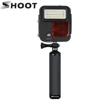 

SHOOT Waterproof Case 1000LM Diving LED light for GoPro Hero 6 5 4 3+ Action Camera With Accessory