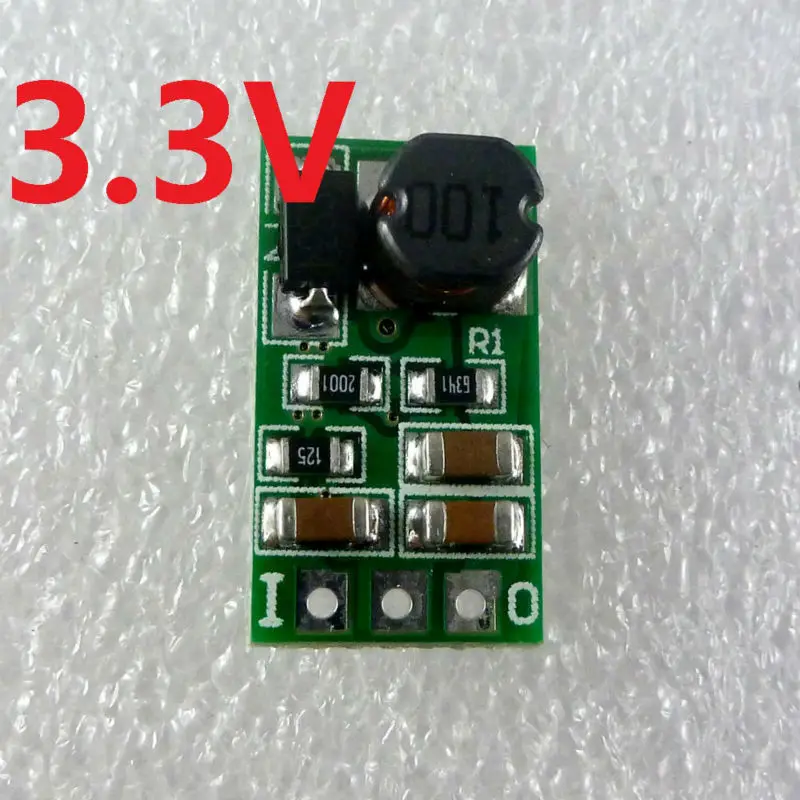 

DD4012SB_3V3 1A DC 5V 6V 9V 12V 24V to 3.3v DC-DC Step-Down Buck Converter Module Voltage Regulator Module