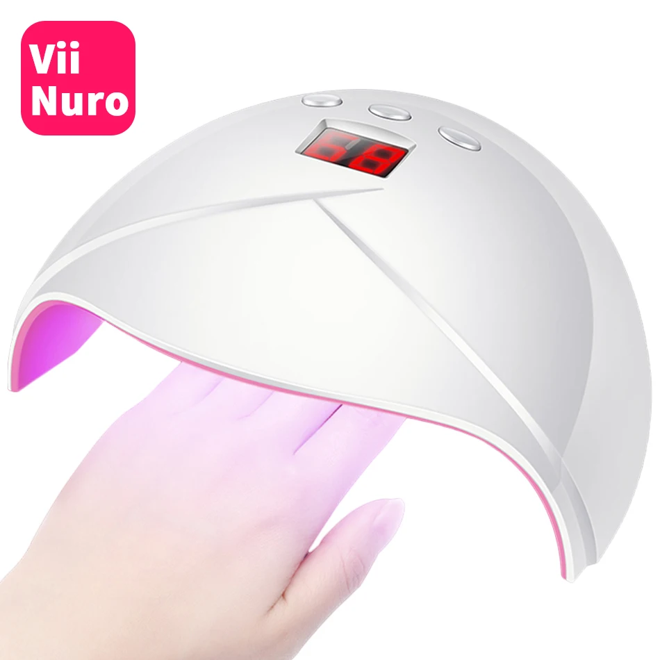 

ViiNuro 36W UV LED Nail Lamp Nail Dryer For Manicure With LCD Dring All Gel Nail Polish Household High Quality USB Gel Lamp