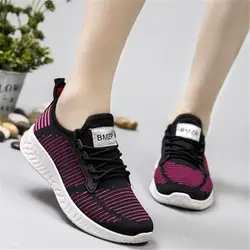 Женская Повседневная Спортивная обувь; Size36-40; дышащая обувь для бега; коллекция 2019 года; летние женские кроссовки; zapatos de mujer; женская обувь