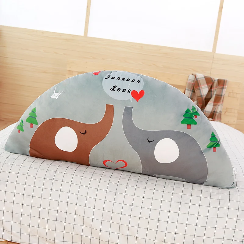 Милые животные Плюшевые Игрушки Doraemon Тоторо мягкая плюшевая подушка полярный медведь слон Подушка на заднюю панель мультяшная Подушка подкладочные подушки подарок - Цвет: F