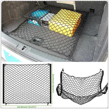 

Car Mesh Elastic Nylon Cargo Trunk Storage Luggage Net for Ford Focus MK2 MK3 MK4 kuga Escape Fiesta Ecosport Mondeo Fusion