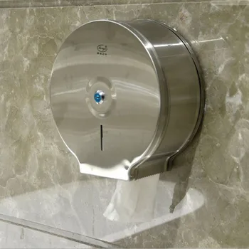 

Stainless Steel Paper Dispenser Jumbo Roll Paper Towel Container Tissue Box
