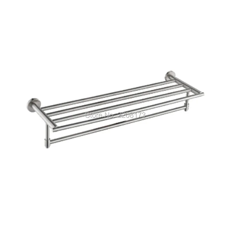 Simple Style SUS304 Stainless Steel Bathroom Wall Mounted Towel Rack