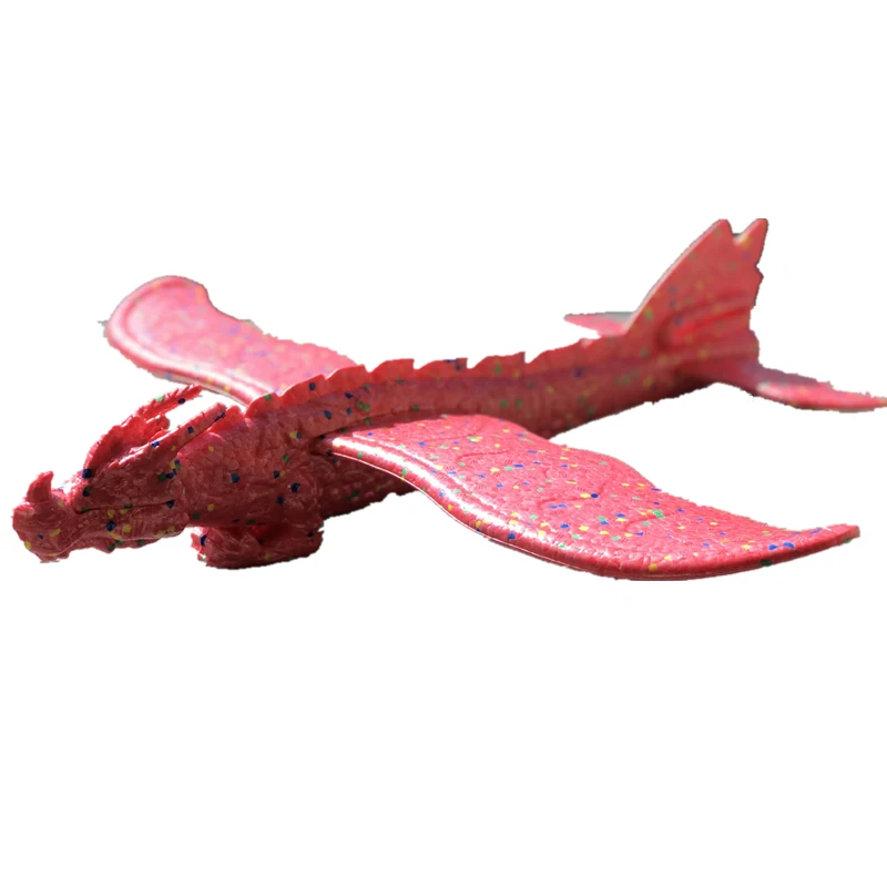 48cm Hand Launch Throwing Glider Aircraft Inertial Foam EPP Airplane Dinosaur Train Dragon Plane Model Outdoor Educational Toys 22