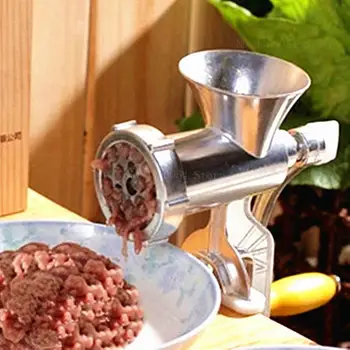 

manual meat grinder hand meat chopper / sausage /mincer / ground pepper Noodles maker multifunctional mixer