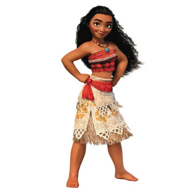 Fato de festa de Halloween Moana, Menina Princesa Roupas extravagantes,  Roupa Vaiana Infantil, 3 Anos, 5 Anos, 6 Anos, 8 Anos, 10 Anos