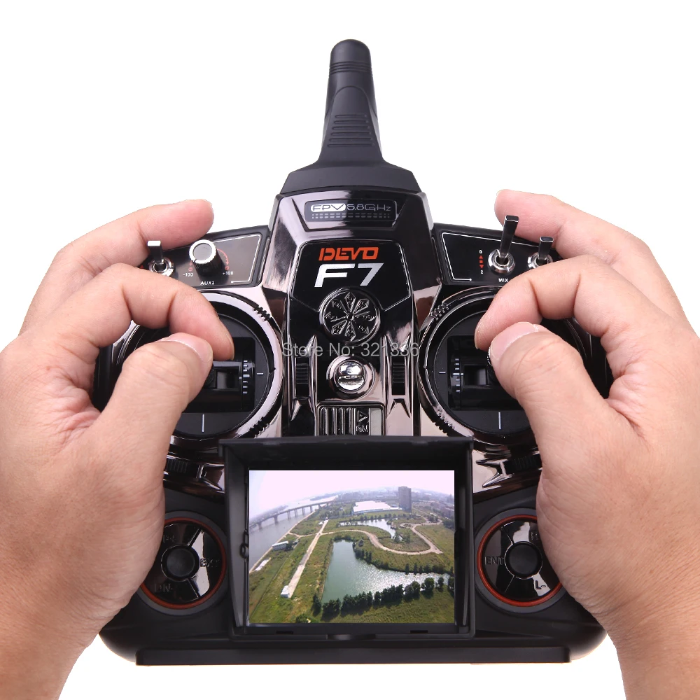 Оригинальный Квадрокоптер Walkera QR X350 Pro Perfect RTF RC FPV + передатчик DEVO F7 камера iLook